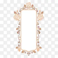 手绘唯美花纹边框矢量PNG免费-空若网 手绘唯美花纹边框矢量PNG免费-空若网