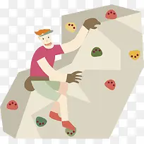 极限攀岩PNG下载-空若网 极限攀岩PNG下载-空若网