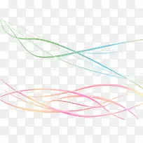 多彩曲线线条-空若网 多彩曲线线条-空若网