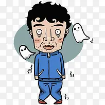 卡通惊吓的男士-空若网 卡通惊吓的男士-空若网