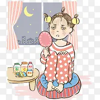 ����ˮ�ʰ�ҹŮ��װ�β廭-������