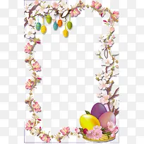 边框花朵装饰-空若网 边框花朵装饰-空若网