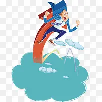 人物男人卡通漫画海报素材-空若网 人物男人卡通漫画海报素材-空若网