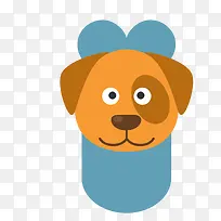 扁平化小狗PNG下载-空若网 扁平化小狗PNG下载-空若网