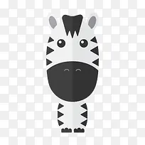 扁平化斑马PNG下载-空若网 扁平化斑马PNG下载-空若网