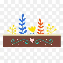 矢量扁平化花纹装饰-空若网 矢量扁平化花纹装饰-空若网