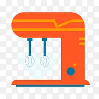 卡通扁平化打蛋器设计-空若网 卡通扁平化打蛋器设计-空若网