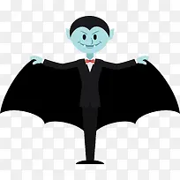 蝙蝠翅膀万圣节吸血鬼-空若网 蝙蝠翅膀万圣节吸血鬼-空若网