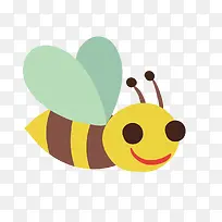 卡通扁平化蜜蜂设计-空若网 卡通扁平化蜜蜂设计-空若网