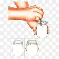 调酸奶图片-空若网 调酸奶图片-空若网