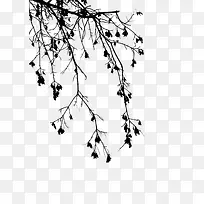 树枝 水墨画 中国画-空若网 树枝 水墨画 中国画-空若网