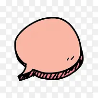 矢量粉色对话框素材-空若网 矢量粉色对话框素材-空若网