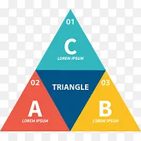 矢量手绘三角形PPT-空若网 矢量手绘三角形PPT-空若网