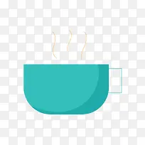 绿色卡通水杯装饰-空若网 绿色卡通水杯装饰-空若网