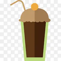 吸管奶茶卡通杯子-空若网 吸管奶茶卡通杯子-空若网