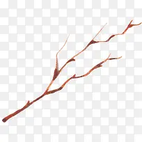 手绘树枝-空若网 手绘树枝-空若网