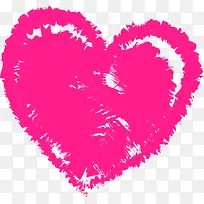 缤纷彩绘爱心矢量素材-空若网 缤纷彩绘爱心矢量素材-空若网