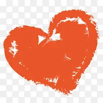 缤纷彩绘爱心矢量素材-空若网 缤纷彩绘爱心矢量素材-空若网