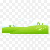 矢量背景素材春天草地素材-空若网 矢量背景素材春天草地素材-空若网