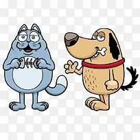 猫狗的爱好-空若网 猫狗的爱好-空若网