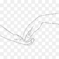 手绘手线条-空若网 手绘手线条-空若网