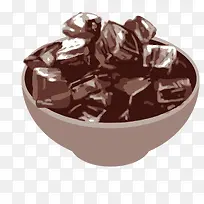 手绘红烧肉设计元素-空若网 手绘红烧肉设计元素-空若网