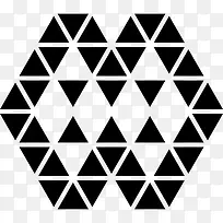 三角形的多边形装饰图标-空若网 三角形的多边形装饰图标-空若网