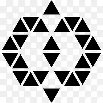 多边形装饰形状图标-空若网 多边形装饰形状图标-空若网