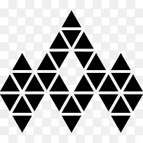 多边形的宝石图标-空若网 多边形的宝石图标-空若网