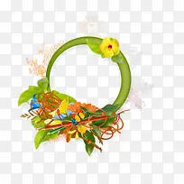 ֲ�ﻨ����ɫ�߿�-������