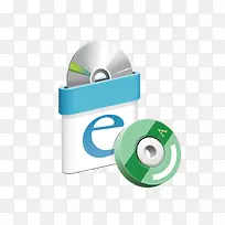 质感3D光盘-空若网 质感3D光盘-空若网