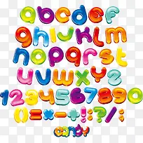 炫彩创意水晶英文字母数字-空若网 炫彩创意水晶英文字母数字-空若网