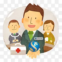 扁平化卡通人物-空若网 扁平化卡通人物-空若网