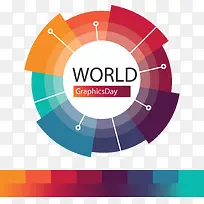 色相轮平面设计日-空若网 色相轮平面设计日-空若网