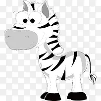 卡通斑马PNG下载-空若网 卡通斑马PNG下载-空若网
