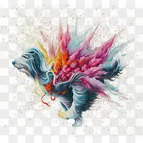 手绘小狗-空若网 手绘小狗-空若网