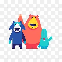 卡通动物-空若网 卡通动物-空若网