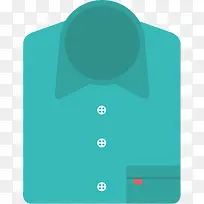 卡通绿色衬衫免抠png-空若网 卡通绿色衬衫免抠png-空若网