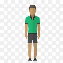 卡通扁平化男性设计-空若网 卡通扁平化男性设计-空若网