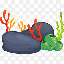 海洋植物海底珊瑚-空若网 海洋植物海底珊瑚-空若网