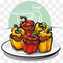 食物辣椒卡通图-空若网 食物辣椒卡通图-空若网