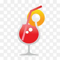 扁平化饮料杯子-空若网 扁平化饮料杯子-空若网