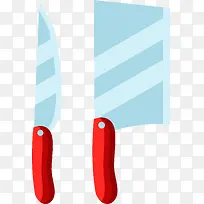 卡通厨房菜刀切菜用品-空若网 卡通厨房菜刀切菜用品-空若网