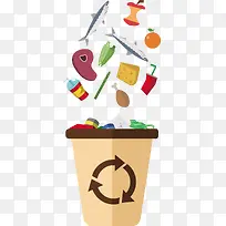 矢量垃圾物品下载-空若网 矢量垃圾物品下载-空若网