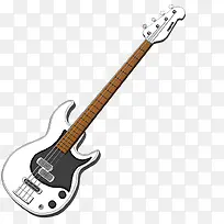 白色贝斯免抠素材-空若网 白色贝斯免抠素材-空若网