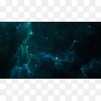 蓝色星云星空高清创意摄影-空若网 蓝色星云星空高清创意摄影-空若网