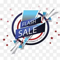 蓝色闪电促销海报-空若网 蓝色闪电促销海报-空若网