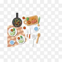 �Լ����ַ�����ʳ�廭-������