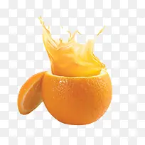橙色香甜切开的水果奉节脐橙冒橙-空若网 橙色香甜切开的水果奉节脐橙冒橙-空若网