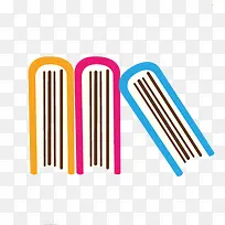 手绘书本素材-空若网 手绘书本素材-空若网